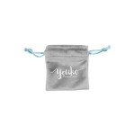 Кулон срібний Серце Чорне витягнуте середнє (15 мм) Youko конструктор - image-1